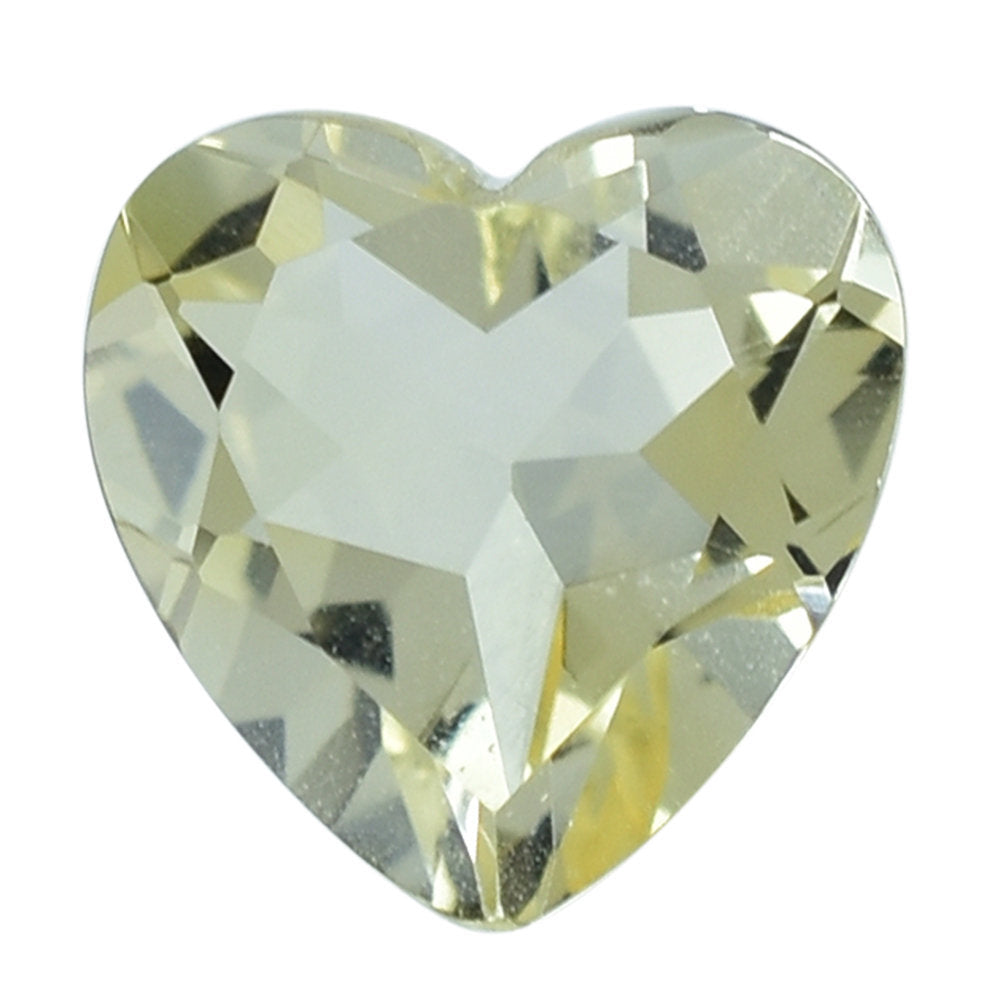 LEMON CITRINE CUT HEART  7.00MM 1.22 Cts.