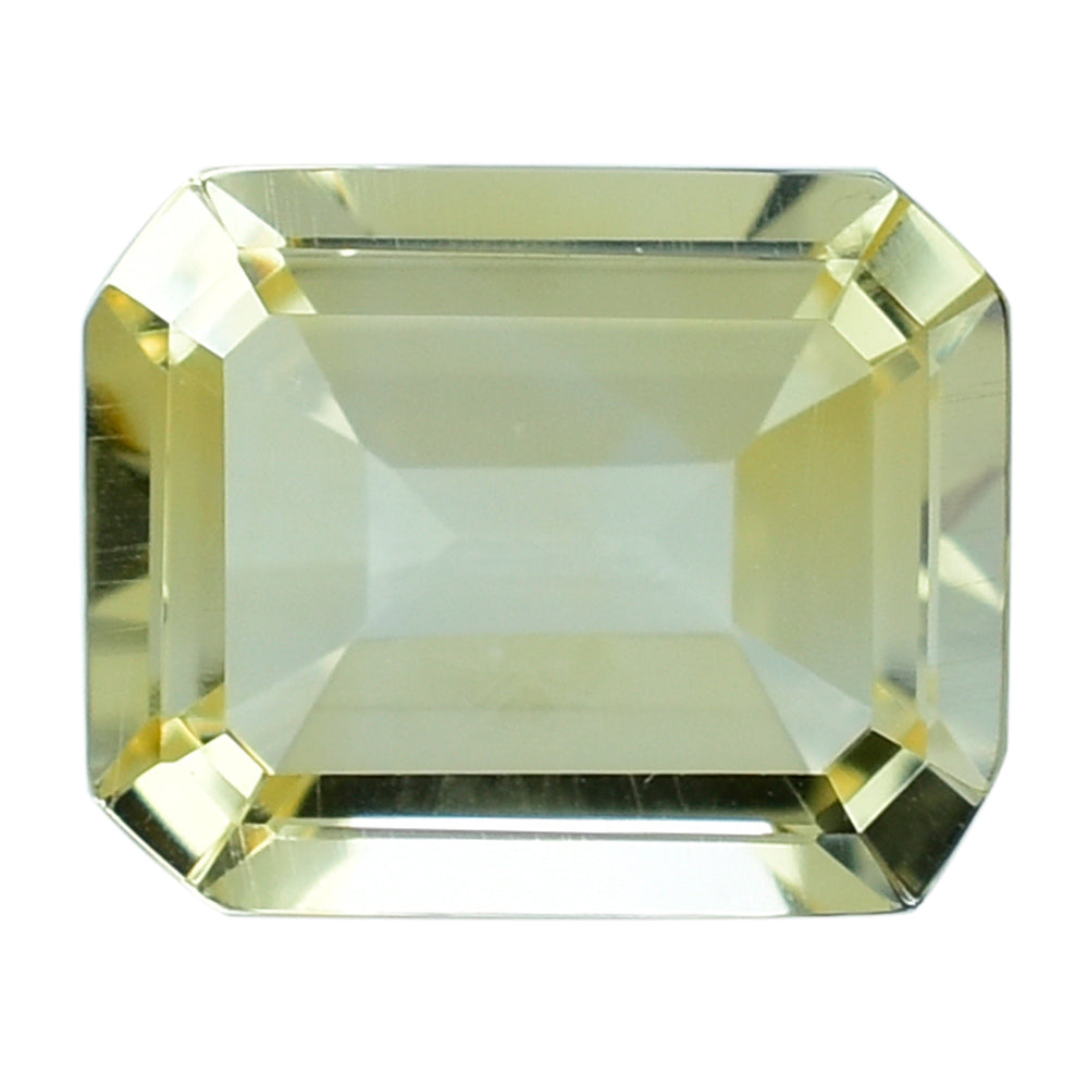 YELLOW CITRINE CUT OCTAGON 9.70X7.70MM 2.73 Cts.