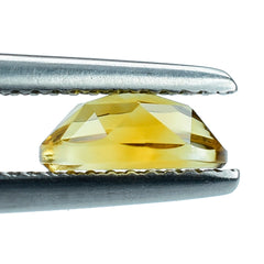 CITRINE ROSE CUT OVAL CAB 8X6MM 1.10 Cts.