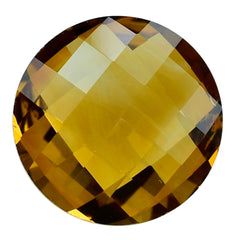 ORANGE CITRINE BRIOLETTE ROUND 10.00MM 2.70 Cts.