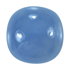 NATURAL AFRICAN BLUE CHALCEDONY CUSHION CAB 18.50MM 20.61Cts.