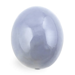 AFRICAN CHALCEDONY PLAIN OLIVE (HALF DRILL) 18X15MM 28.12 Cts.