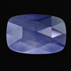 AFRICAN CHALCEDONY ROSE CUT BRIOLETTE CUSHION 12X8MM 2.54 Cts.