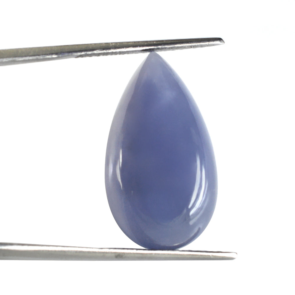 AFRICAN CHALCEDONY PEAR CAB 25X14MM 20.06 Cts.