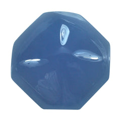 NATURAL AFRICAN BLUE CHALCEDONY SQUARE - OCTAGON CAB 14MM 7.71 Cts.