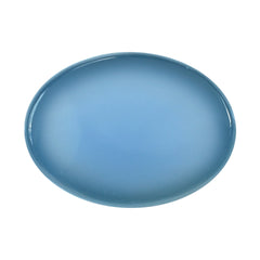 DYED BLUE CHALCEDONY OVAL CAB 16X12MM  9.38 Cts.