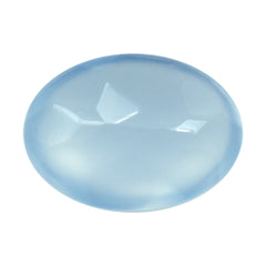 NATURAL CHALCEDONY BUFFTOP OVAL 7X5MM 0.74 Cts.