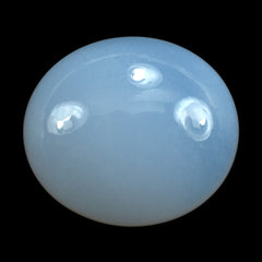 NATURAL CHALCEDONY OVAL CAB 16X14MM 12.38 Cts.