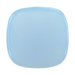 NATURAL CHALCEDONY ROSE CUT CUSHION CAB 12MM 5.23 Cts.