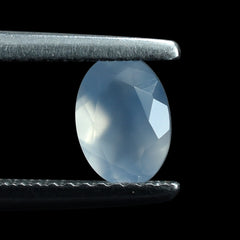 NATURAL CHALCEDONY CUT OVAL 7X5MM 0.74 Cts.