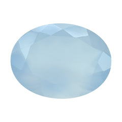 NATURAL CHALCEDONY CUT OVAL 16X12MM 6.53 Cts.