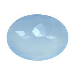 NATURAL CHALCEDONY CUT OVAL 16X12MM 6.53 Cts.
