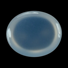 NATURAL CHALCEDONY OVAL CAB 11X9MM 3.41 Cts.