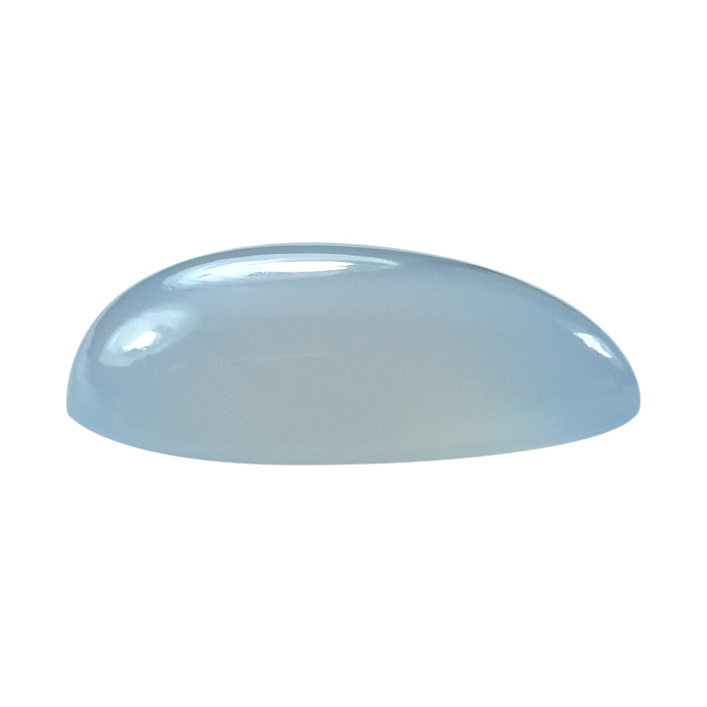 NATURAL CHALCEDONY PEAR CAB 18X13MM 9.27 Cts.