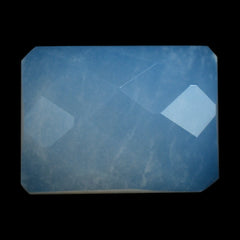 NATURAL CHALCEDONY CHECKER OCTAGON CAB (MEDIUM/CLEAN) 8X6MM 1.33 Cts.