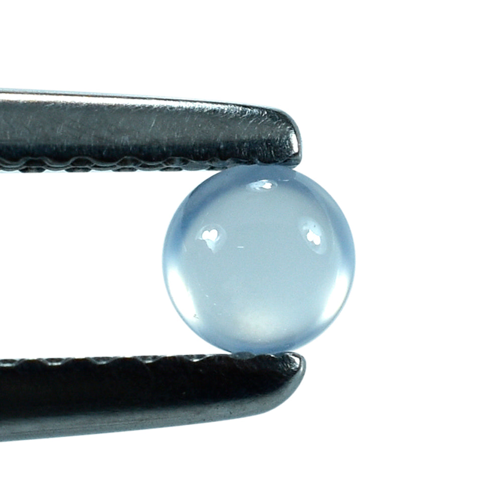 NATURAL CHALCEDONY LENTIL ROUND 3.50MM 0.20 Cts.
