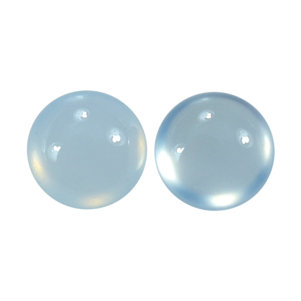 NATURAL CHALCEDONY LENTIL ROUND 3.50MM 0.20 Cts.