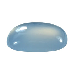 NATURAL CHALCEDONY CUSHION CAB (FLAT) 12MM 4.53 Cts.