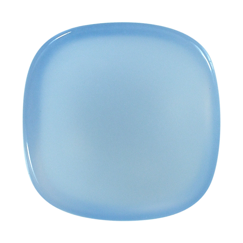 NATURAL CHALCEDONY CUSHION CAB (FLAT) 12MM 4.53 Cts.