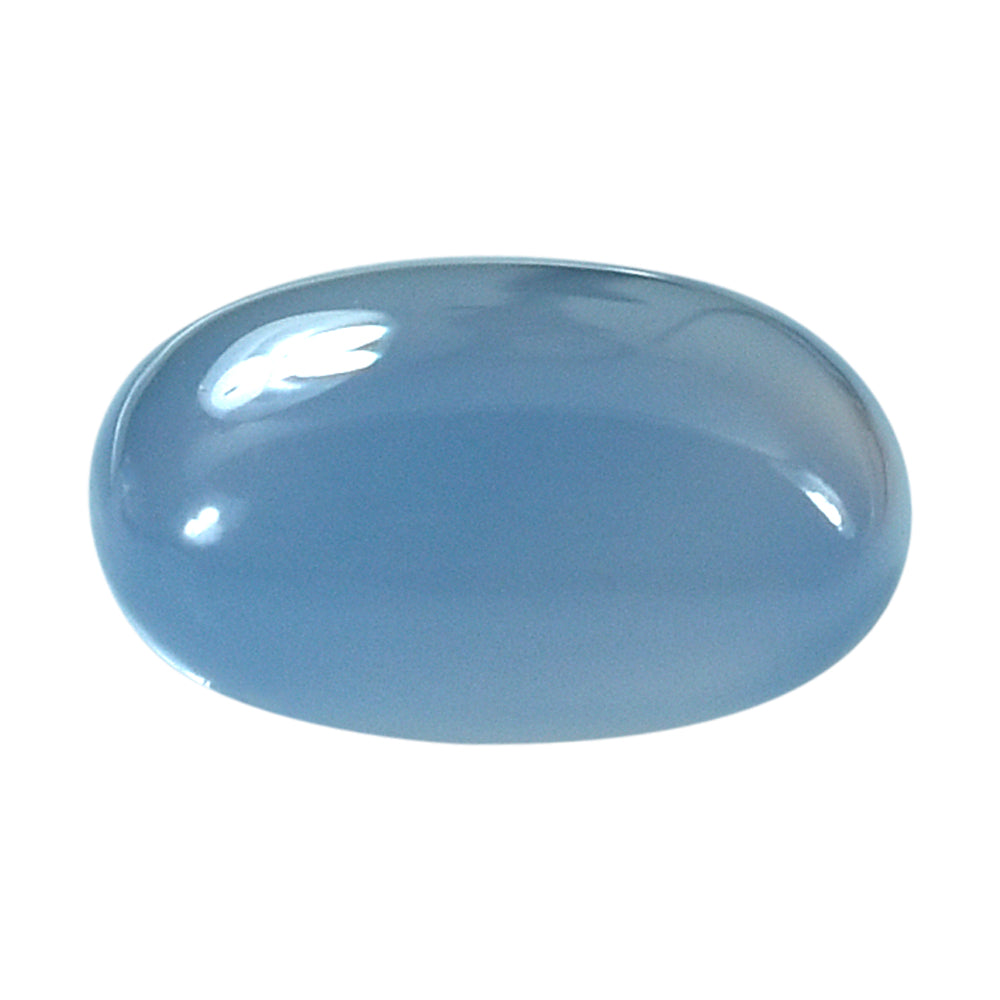 NATURAL CHALCEDONY LENTIL CUSHION 12MM 6.55 Cts.