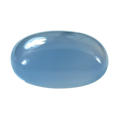 NATURAL CHALCEDONY LENTIL CUSHION 12MM 6.55 Cts.