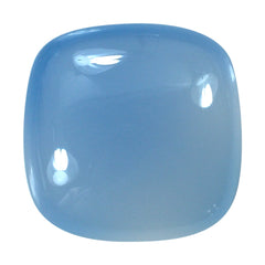 NATURAL CHALCEDONY LENTIL CUSHION 12MM 6.55 Cts.