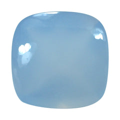 NATURAL CHALCEDONY BUFFTOP CUSHION 10MM 3.80 Cts.