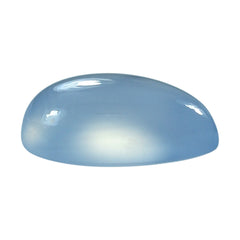 NATURAL CHALCEDONY PEAR CAB 10X7MM 1.83 Cts.