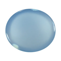 NATURAL CHALCEDONY OVAL CAB 18X16MM 12.20 Cts.