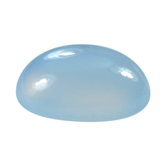 NATURAL CHALCEDONY OVAL CAB 11X9MM 3.5Cts.