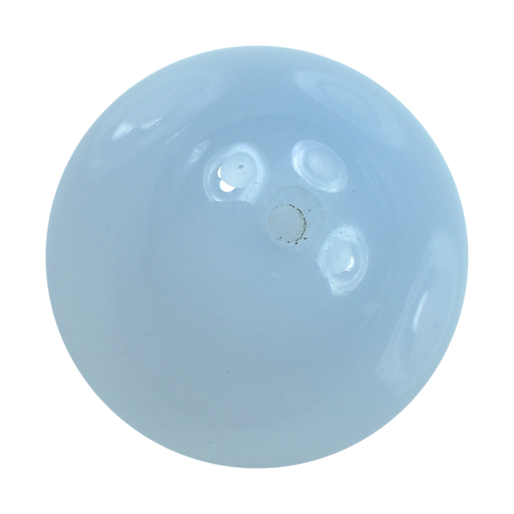 NATURAL CHALCEDONY PLAIN EGGS (HALF DRILL) 16X13MM 19.64 Cts.