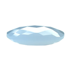 NATURAL CHALCEDONY BRIOLETTE CUSHION 15MM 7.75 Cts.