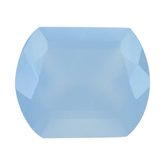 NATURAL CHALCEDONY CUT FANCY CUSHION 12X10MM 4.18Cts.