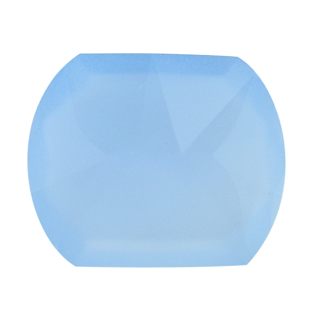 NATURAL CHALCEDONY CUT FANCY CUSHION 12X10MM 4.18Cts.