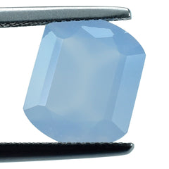 NATURAL CHALCEDONY CUT FANCY CUSHION 12X10MM 4.18Cts.