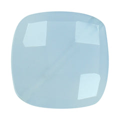 NATURAL CHALCEDONY BRIOLETTE CUSHION (CORNER TO CORNER)(FULL DRILL) 8MM 2.33Cts.
