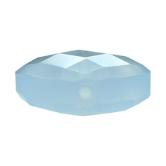 NATURAL CHALCEDONY BRIOLETTE CUSHION (CORNER TO CORNER)(FULL DRILL) 8MM 2.33Cts.
