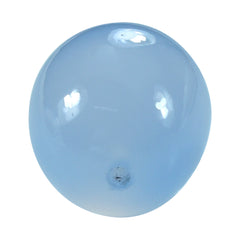 NATURAL CHALCEDONY PLAIN EGG DROP (HALF DRILL) 13X11MM 11.7Cts.