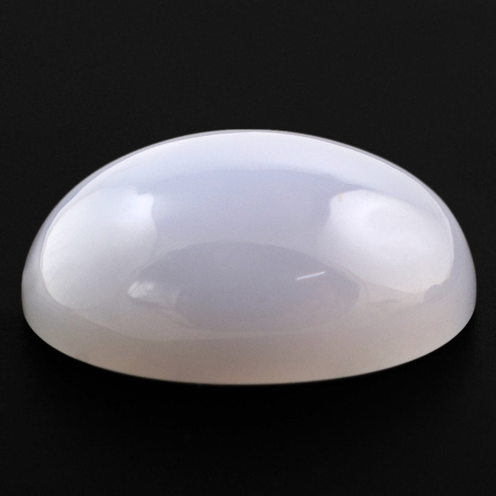NATURAL CHALCEDONY OVAL CAB 18X13MM 12.55 Cts.