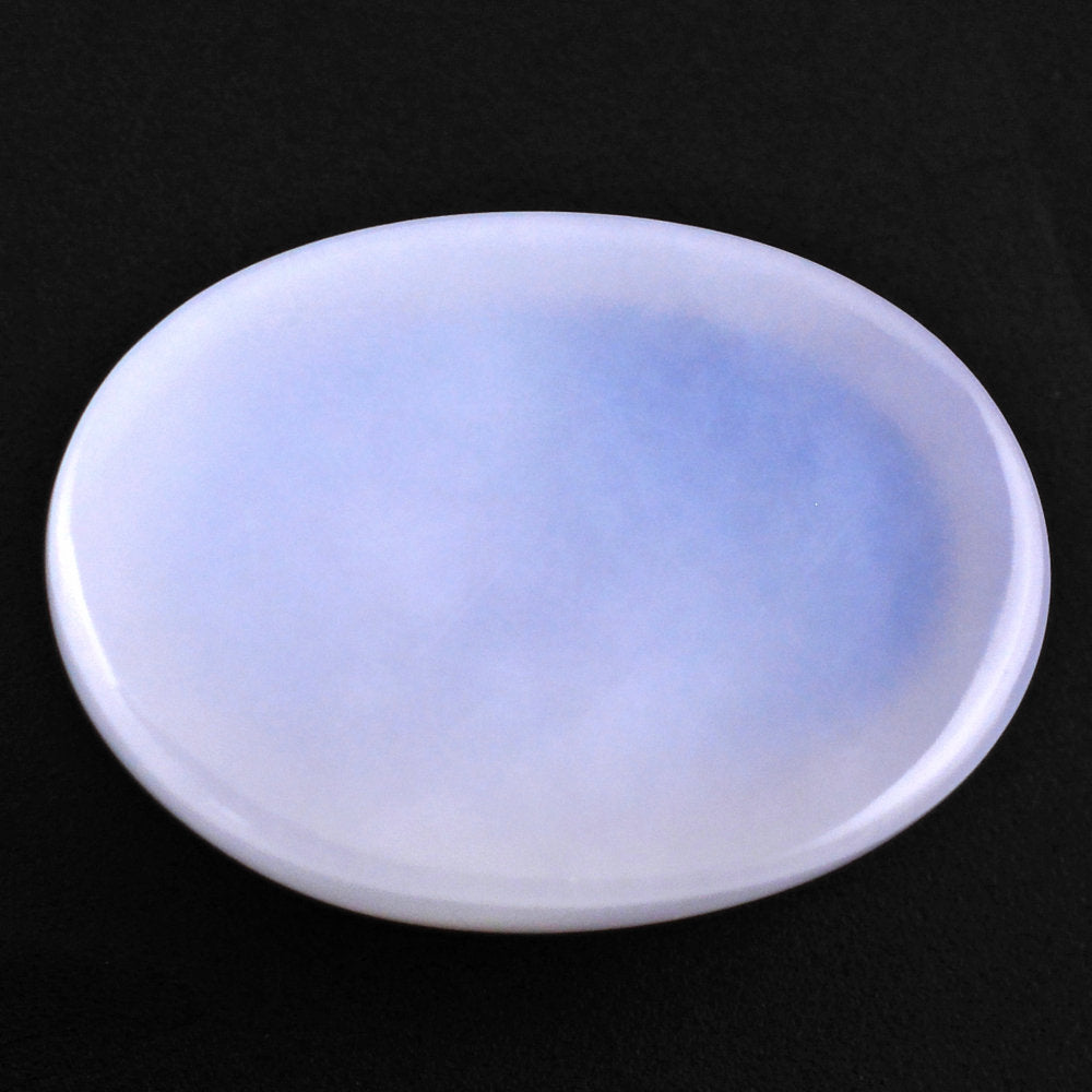 NATURAL CHALCEDONY OVAL CAB 18X13MM 12.55 Cts.
