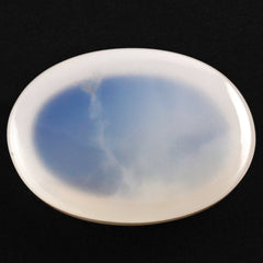 NATURAL CHALCEDONY OVAL CAB 18X13MM 13.17 Cts.