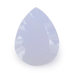 NATURAL CHALCEDONY CONCAVE PEAR (DES#145) 16X12MM 4.56 Cts.