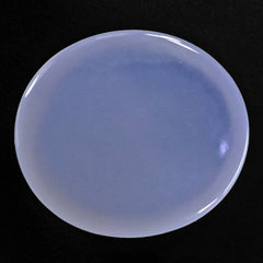 NATURAL CHALCEDONY PLAIN OVAL CAB 18X16MM 12.08 Cts.