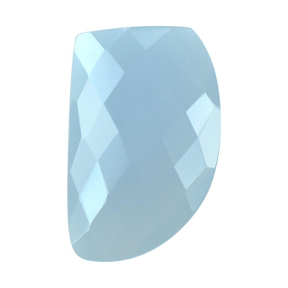 NATURAL CHALCEDONY BRIOLETTE FANCY SHAPE 22X14MM 11.15 Cts.