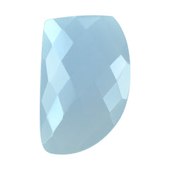 NATURAL CHALCEDONY BRIOLETTE FANCY SHAPE 22X14MM 11.15 Cts.