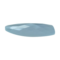 NATURAL CHALCEDONY BRIOLETTE FANCY SHAPE 22X14MM 11.15 Cts.