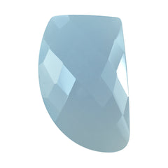 NATURAL CHALCEDONY BRIOLETTE FANCY SHAPE 22X14MM 11.15 Cts.