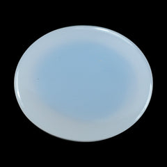 NATURAL CHALCEDONY OVAL CAB 13X11MM 6.46 Cts.