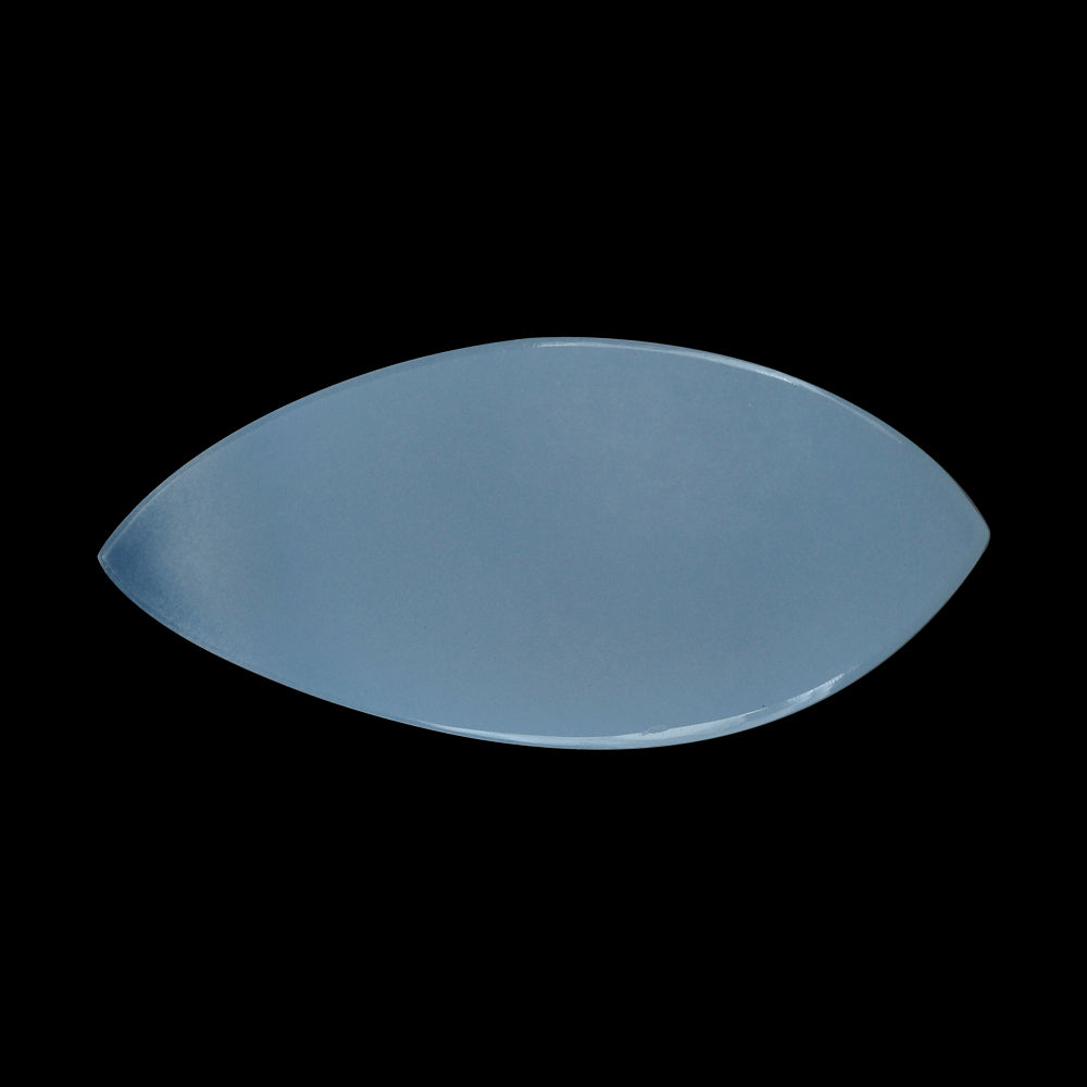 NATURAL CHALCEDONY MARQUISE PLATES 48X22MM 28.17 Cts.