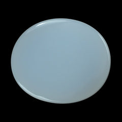 NATURAL CHALCEDONY OVAL CAB 13X11MM 6.28 Cts.